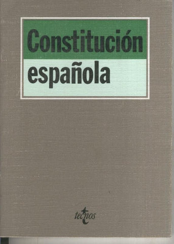 Constitucion española