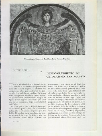Historia del Mundo bloque 13: Desenvolvimiento del catolicismo.San Agustin