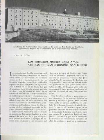 Historia del Mundo bloque 14: Los primeros monjes cristianos:San Basilio,