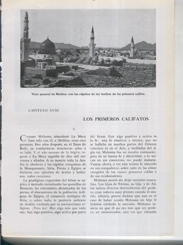 Historia del Mundo bloque 18: Los primeros Califatos
