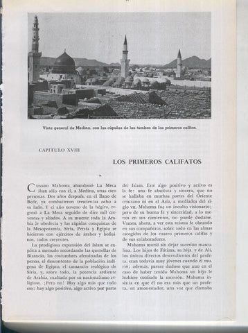 Historia del Mundo bloque 18: Los primeros Califatos