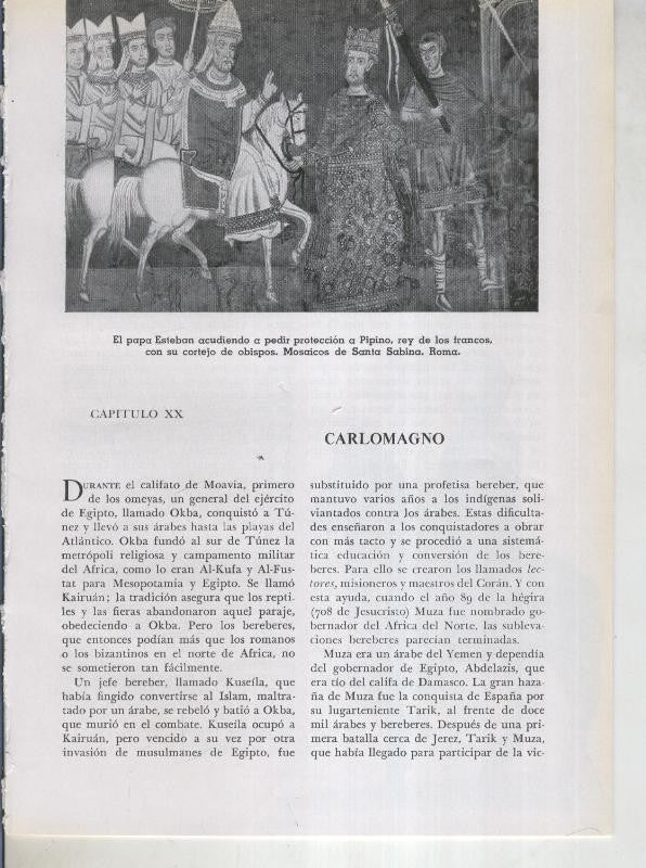 Historia del Mundo bloque 20: Carlomagno
