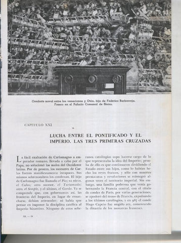 Historia del Mundo bloque 21: Lucha entre el pontificado y el imperio.