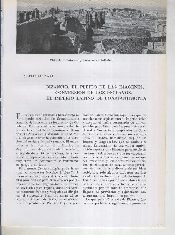 Historia del Mundo bloque 26: Bizancio. El pleito de las imagenes