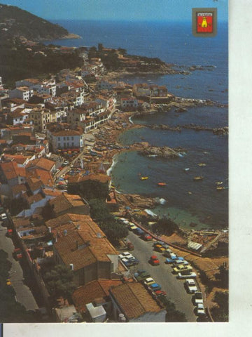 Postal 011418: Vista aerea de Calella de Palafrugell