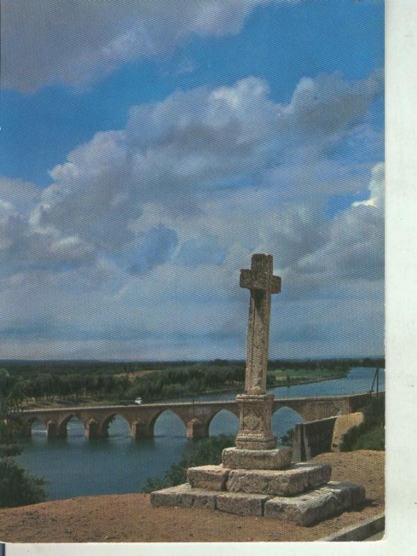 Postal 011428: Cruz de entrada al monasterio en Tordesilla