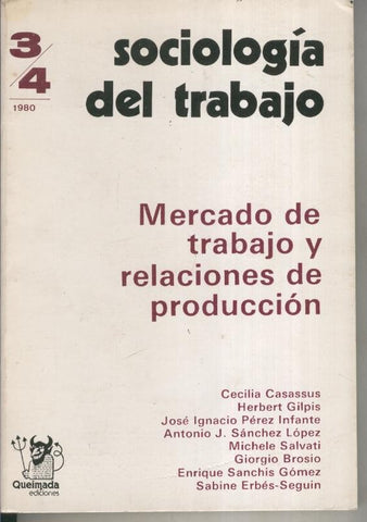 Sociologia del trabajo
