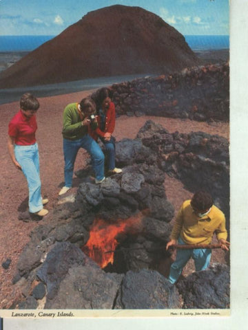 Postal 011448: Montaña de Fuego de Lanzarote