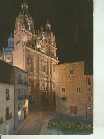 Postal 011480: Clerecia y Casa de las Conchas de Salamanca