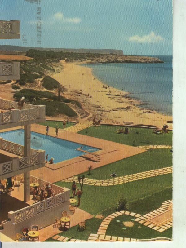 Postal 011483: Playa y Hotel Santo Tomas en Menorca