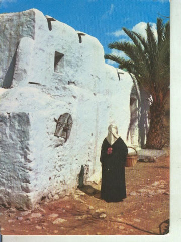 Postal 011493: Traje y edificacion tipica de Ibiza