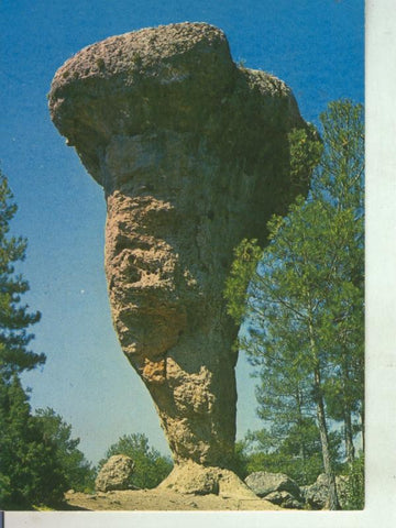 Postal 011495: El Termo alto de la ciudad encantada de Cuenca