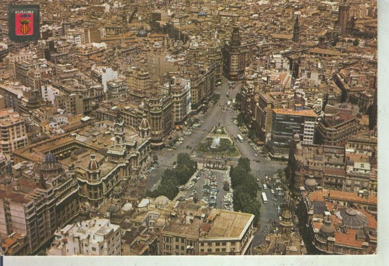 Postal 011508: Vista aerea de Valencia