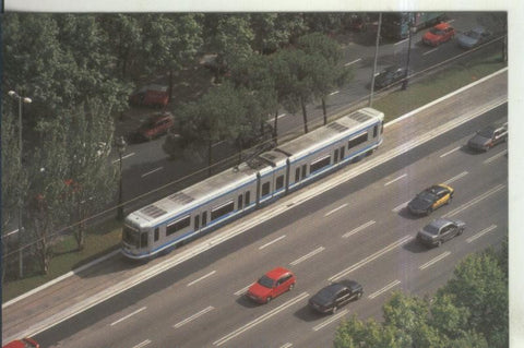 Postal 011515: El tramvia de la Diagonal de Barcelona en 1997