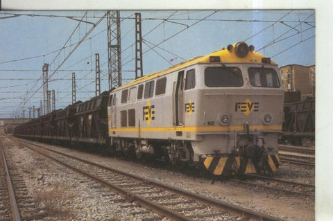 Postal 011523: Locomotora diesel Hidraulica 1401, Ex FC Sierra Minera 1001