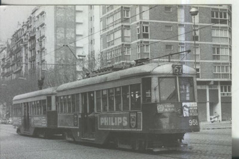 Postal 011524: Tranvia numero 958 de los años 1946-1952