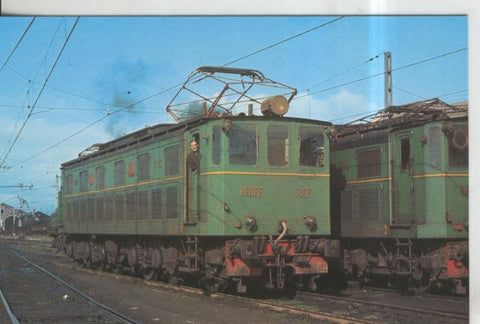 Postal 011526: Locomotora electrica 7193 serie 7101 a 7125 ex Norte