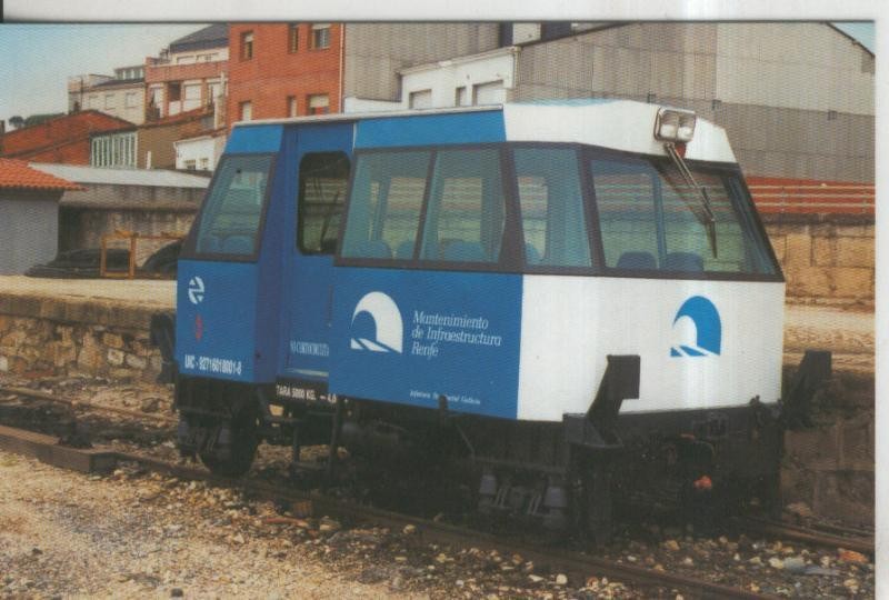 Postal 011542: Vagoneta para llevar personal