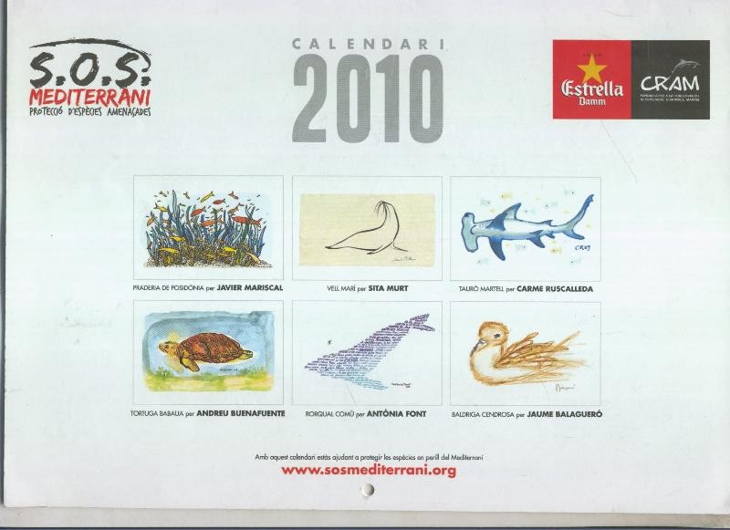 Calendari 2010 S.O.S. Mediterrani
