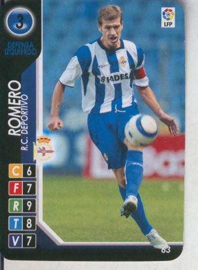 Derby Total 2004-2005: R.C.Deportivo numero 03: Romero