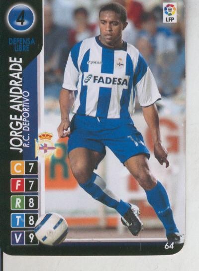 Derby Total 2004-2005: R.C.Deportivo numero 04: Jorge Andrade