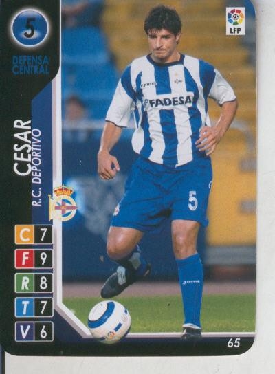 Derby Total 2004-2005: R.C.Deportivo numero 05: Cesar