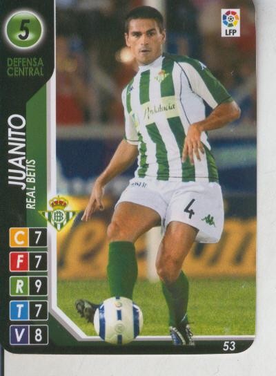 Derby Total 2004-2005: Real Betis numero 05: Juanito