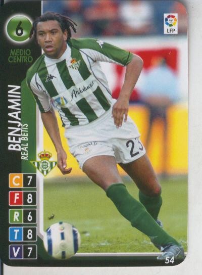 Derby Total 2004-2005: Real Betis numero 06: Benjamin