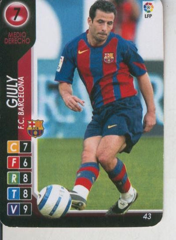 Derby Total 2004-2005: F.C.Barcelona numero 07: Giuly