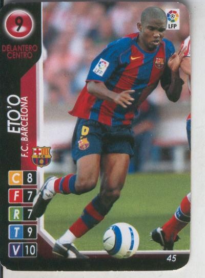 Derby Total 2004-2005: F.C.Barcelona numero 09: Eto´o