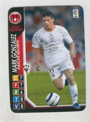 Derby Total 2004-2005: Albacete balompie numero 11: Mark Gonzalez
