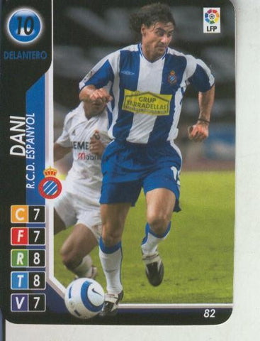 Cromo: Derby Total 2004-2005: R.C.D.Espanyol numero 10: Dani
