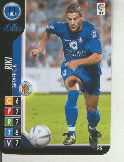 Derby Total 2004-2005: Getafe C.F. numero 11: Riki