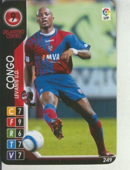 Derby Total 2004-2005: Levante U.D. numero 09: Congo