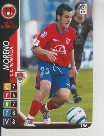 Derby Total 2004-2005: C.D.Numancia numero 11: Moreno