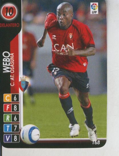 Derby Total 2004-2005: C.At.Osasuna numero 10: Webo
