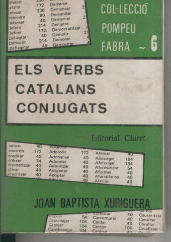 Els verbs catalans conjugats