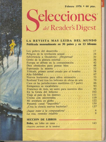 Selecciones del Readers Digest numero 423