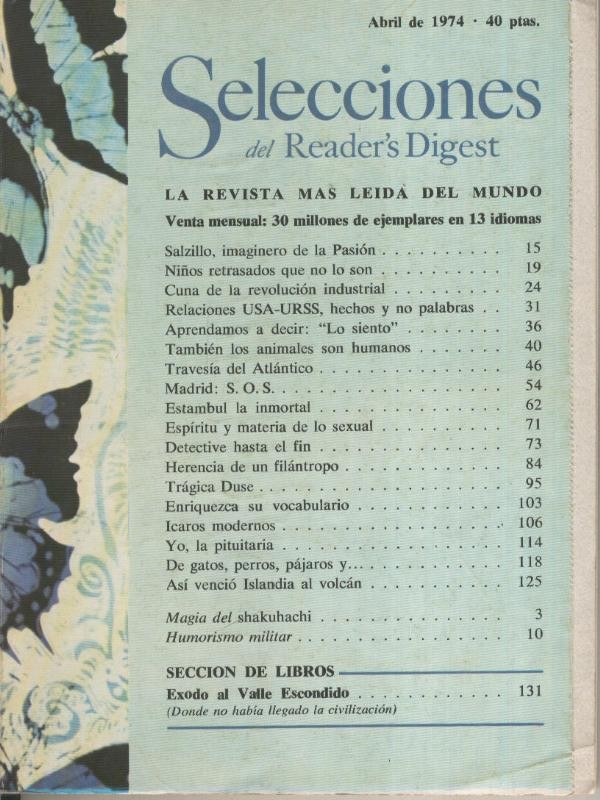 Selecciones del Readers Digest numero 401