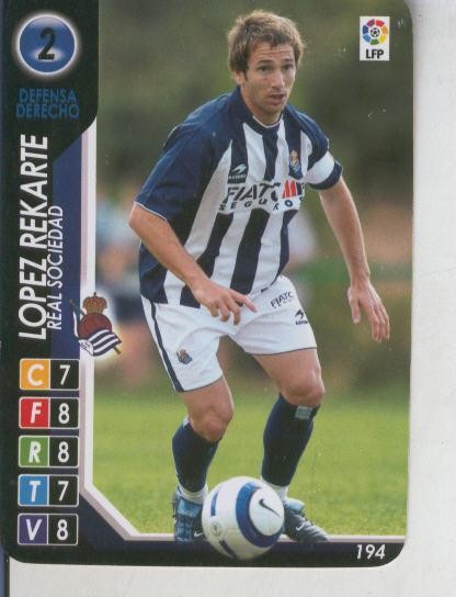 Derby Total 2004-2005: Real Sociedad numero 02: Lopez Rekarte