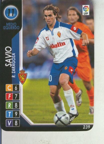 Derby Total 2004-2005: R.Zaragoza numero 11: Savio