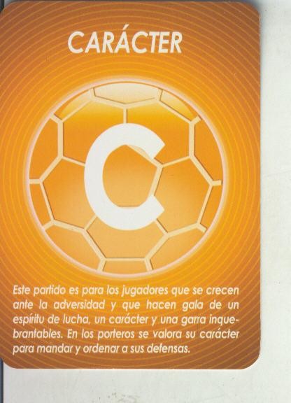Derby Total 2004-2005: Carta de Inicio: Caracter - C -