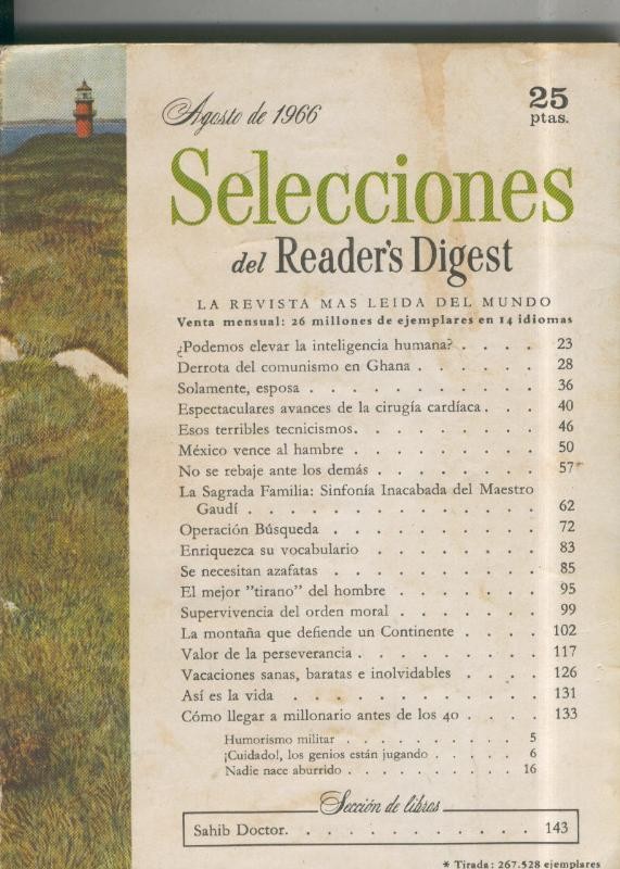 Selecciones del Readers Digest numero 309