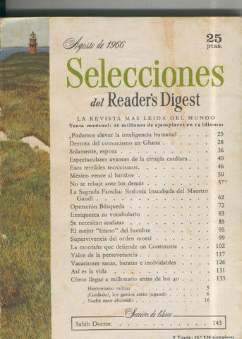 Selecciones del Readers Digest numero 309