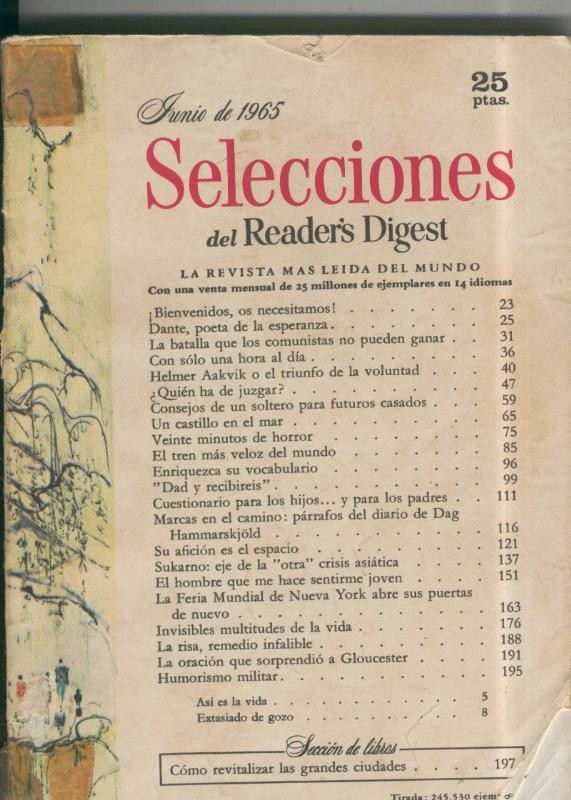Selecciones del Readers Digest numero 295