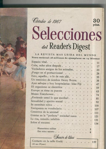 Selecciones del Readers Digest numero 323