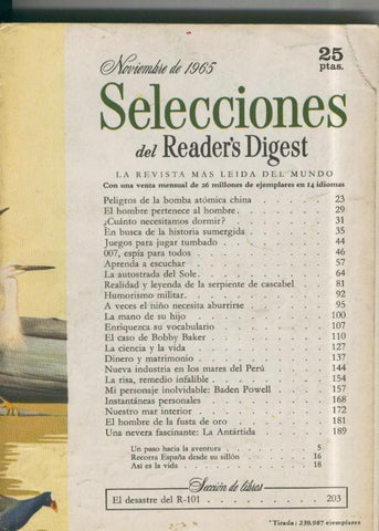 Selecciones del Readers Digest numero 300