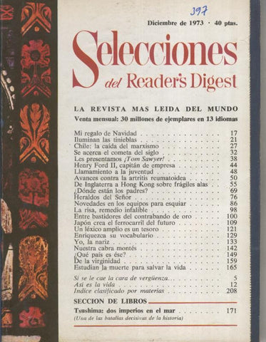 Selecciones del Readers Digest numero 397