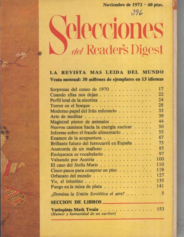 Selecciones del Readers Digest numero 396