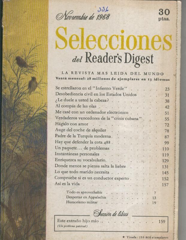 Selecciones del Readers Digest numero 336